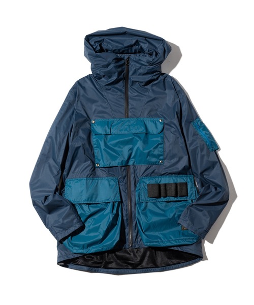 glamb（グラム）の「Gadget Mountain Parka / ガジェットマウンテンパーカー（マウンテンパーカー・メンズ・ネイビー/ブラック・M/L/S）」の4枚目の写真