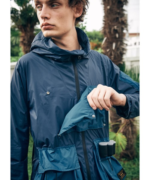 glamb（グラム）の「Gadget Mountain Parka / ガジェットマウンテンパーカー（マウンテンパーカー・メンズ・ネイビー/ブラック・M/L/S）」の8枚目の写真