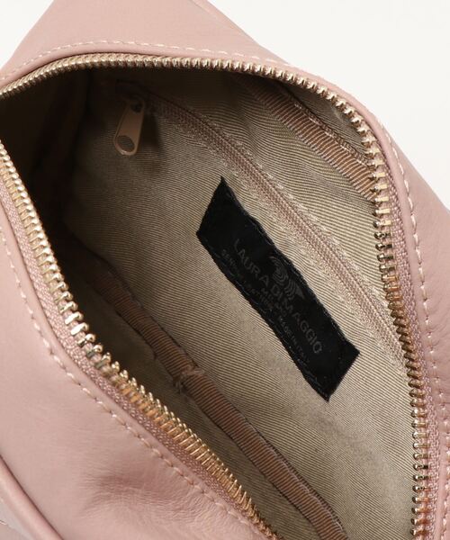 LAURA DI MAGGIO（ローラディマッジオ）の「【LAURA DI MAGGIO/ローラディマッジオ】レザー ショルダーバッグ（ショルダーバッグ・レディース・ブラック/ブラウン/ベージュ・FREE）」の9枚目の写真