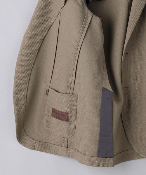 UNITED ARROWS（ユナイテッドアローズ）の「＜UNITED ARROWS＞ ドビー 2ボタン アンコンストラクション ジャケット（テーラードジャケット・メンズ・ベージュ/ネイビー・42/44/46/54/48/52/50）」の17枚目の写真