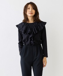 Sono（ソーノ）の「【SONO/ソーノ】ラッフルカラーカットソー（Tシャツ/カットソー）」