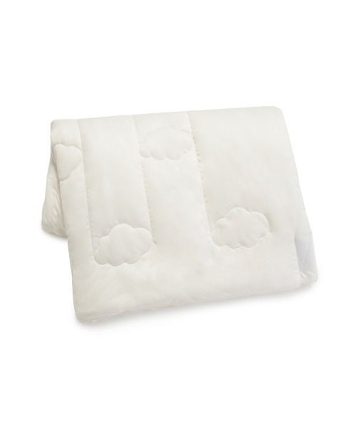 ジェラートピケSleep 雲キルトケット ブルー ジェラートピケ スリープ エンボス雲柄 キルトケット ジェラピケ