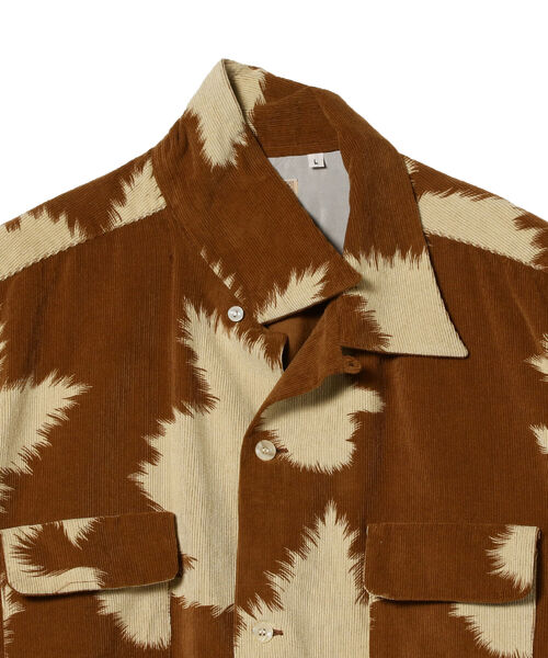 STYLE EYES(スタイルアイズ)の「STYLE EYES / Early 1950s Style Corduroy Sports Shirt“PONY” コーデュロイ ポニー柄シャツ(シャツ/ブラウス・メンズ・ブラウン・X-LARGE)」の8枚目の写真