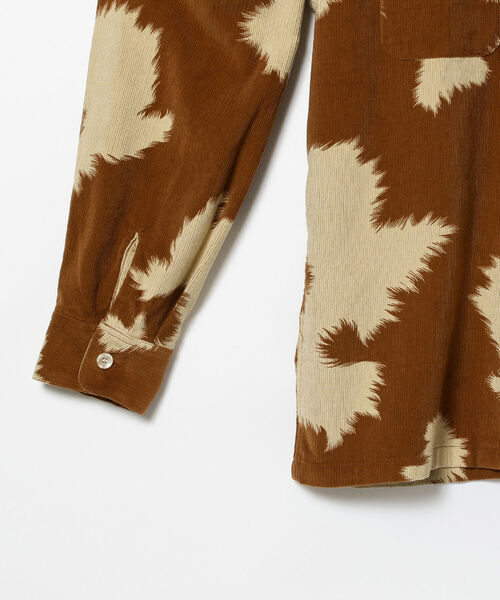 STYLE EYES(スタイルアイズ)の「STYLE EYES / Early 1950s Style Corduroy Sports Shirt“PONY” コーデュロイ ポニー柄シャツ(シャツ/ブラウス・メンズ・ブラウン・X-LARGE)」の5枚目の写真