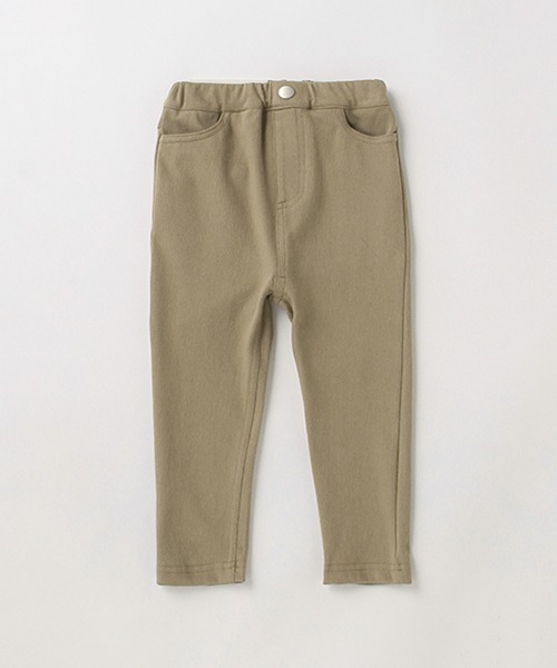 petit main(プティマイン)の「スーパーストレッチストレートパンツ「ストレッチパンツ」(その他パンツ・キッズ・カーキ/モカ/ブラック/アイボリー・100cm/110cm/90cm/80cm)」の4枚目の写真