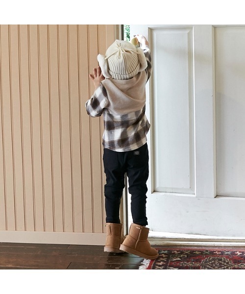 petit main(プティマイン)の「スーパーストレッチストレートパンツ「ストレッチパンツ」(その他パンツ・キッズ・カーキ/モカ/ブラック/アイボリー・100cm/110cm/90cm/80cm)」の19枚目の写真
