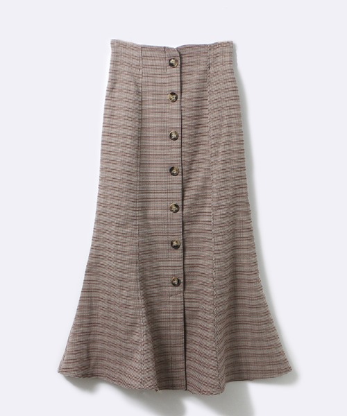 one way(ワンウェイ)の「【oneway】フロントボタンマーメイドスカート(スカート・レディース・ベージュ/ブラック/ライトブラウン・FREE)」の3枚目の写真