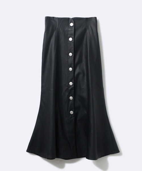 one way(ワンウェイ)の「【oneway】フロントボタンマーメイドスカート(スカート・レディース・ベージュ/ブラック/ライトブラウン・FREE)」の2枚目の写真