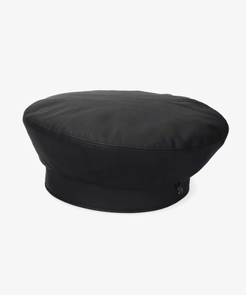 arth(アース)の「arth Lether Beret(ハンチング/ベレー帽・メンズ・ブラック・57~59cm)」の1枚目の写真