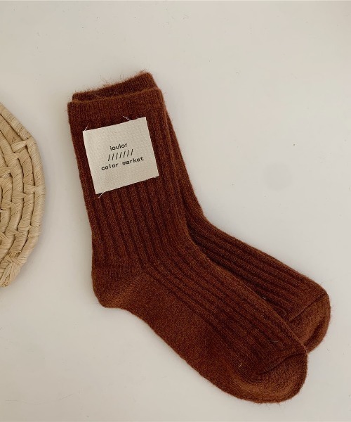 REBALANCE（リバランス）の「レディースウールソックス（ソックス/靴下・レディース・A/B/C/D/E/G/H/I/J/K/F/L・ONE SIZE）」の3枚目の写真