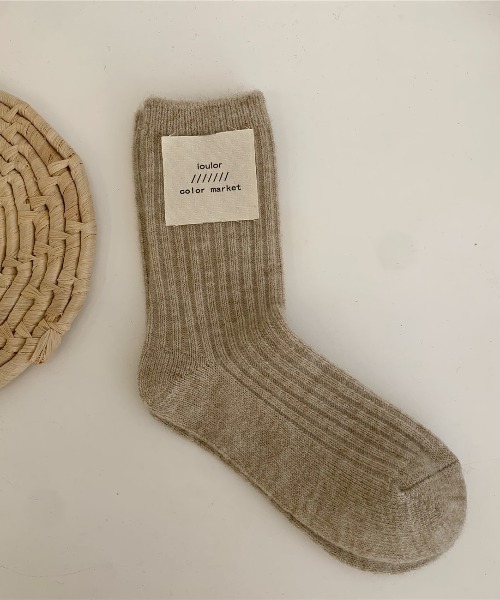 REBALANCE（リバランス）の「レディースウールソックス（ソックス/靴下・レディース・A/B/C/D/E/G/H/I/J/K/F/L・ONE SIZE）」の7枚目の写真