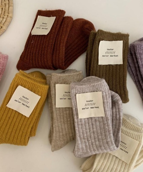 REBALANCE（リバランス）の「レディースウールソックス（ソックス/靴下・レディース・A/B/C/D/E/G/H/I/J/K/F/L・ONE SIZE）」の21枚目の写真