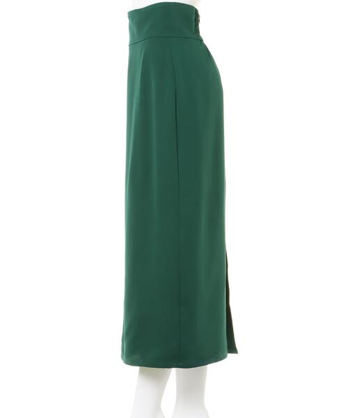 INGNI（イング）の「ツイルナロー／スカート（スカート・レディース・グリーン/ボルドー/ブラウン/ブラック/ブラック系その他/アイボリー系・FREE）」の8枚目の写真