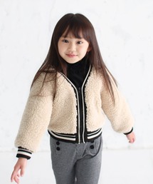 Rora（ローラ）の「タレント ボア アウター(2color)（ブルゾン）」