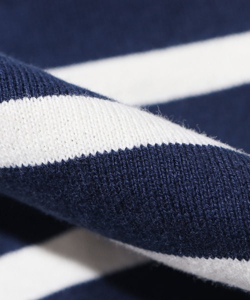 F.O.U（エフオーユー）の「F.O.KIDS/エフオーキッズ 先染めボーダービッグTシャツ ボーダーTシャツ（Tシャツ/カットソー・キッズ・ネイビー×ホワイト/ブラック×ホワイト/ブラック系その他/ブラウン系その他・140/130）」の12枚目の写真