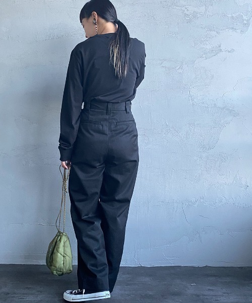 Carhartt WIP（カーハートダブリューアイピー）の「[carhartt WIP/カーハートダブリューアイピー] ロングスリーブ ポケットTシャツ（Tシャツ/カットソー・レディース・ホワイト/ブラック/オリーブ/ワイン/グリーン・S/M/L/XL/XS）」の15枚目の写真