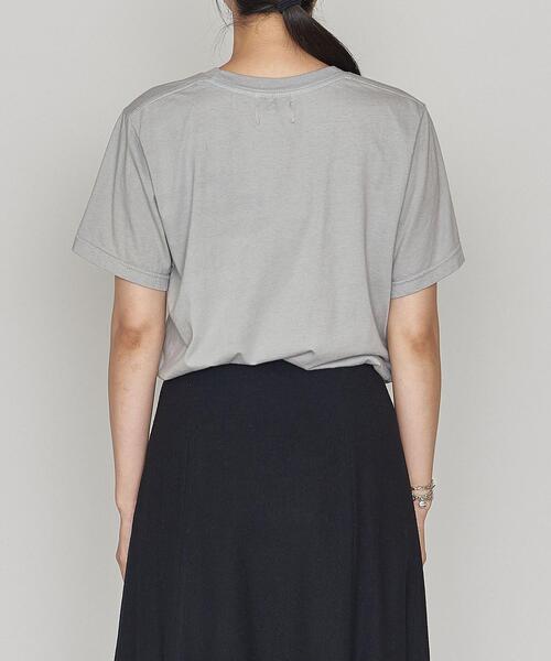 Upcycle（アップサイクル）の「＜Upcycle（アップ サイクル）＞クルーネック Tシャツ（Tシャツ/カットソー・レディース・ライトグレー/ピンク/ライム・S/XXL）」の4枚目の写真