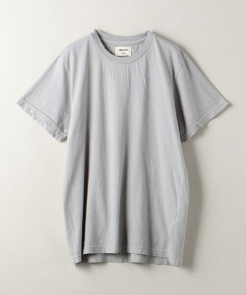 Upcycle（アップサイクル）の「＜Upcycle（アップ サイクル）＞クルーネック Tシャツ（Tシャツ/カットソー・レディース・ライトグレー/ピンク/ライム・S/XXL）」の22枚目の写真