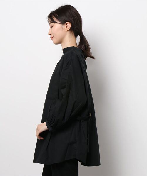 Wordtrobe(ワードトローブ)の「【wordtrobe】タイプライター ランタンスリーブ ブラウス(シャツ/ブラウス・レディース・ブラック/ベージュ/ワインレッド/オリーブ・FREE)」の9枚目の写真