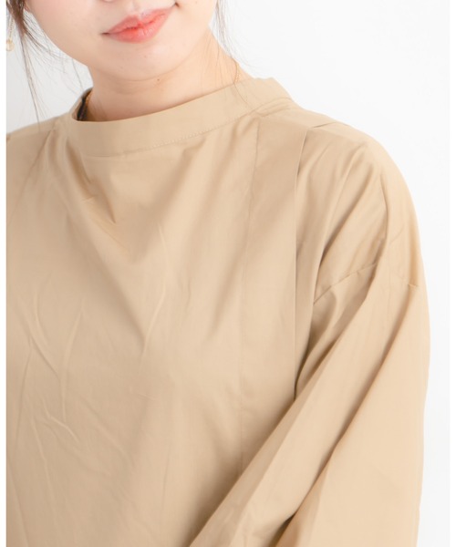 Wordtrobe(ワードトローブ)の「【wordtrobe】タイプライター ランタンスリーブ ブラウス(シャツ/ブラウス・レディース・ブラック/ベージュ/ワインレッド/オリーブ・FREE)」の13枚目の写真