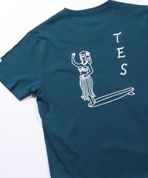 TES HULA GIRL CHAIN EMB T-SHIRT / Tシャツ