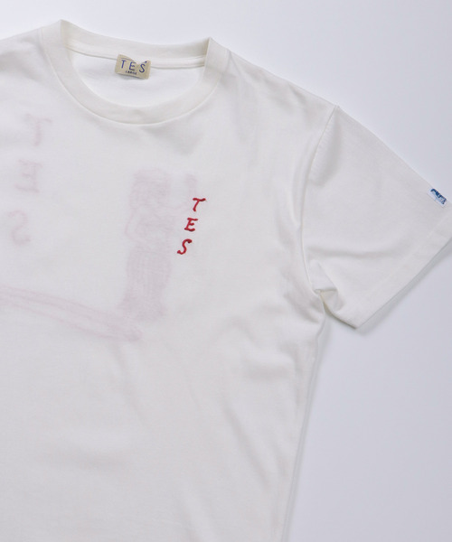 The Endless Summer(エンドレスサマー)の「TES HULA GIRL CHAIN EMB T-SHIRT / Tシャツ(Tシャツ/カットソー・メンズ・ホワイト/ブラック/ブルーグレー・SMALL/MEDIUM/LARGE/X-LARGE)」の5枚目の写真