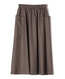 SHIPS（シップス）の「Primary NavyLabel:ウールツイルチェックスカート（スカート）」