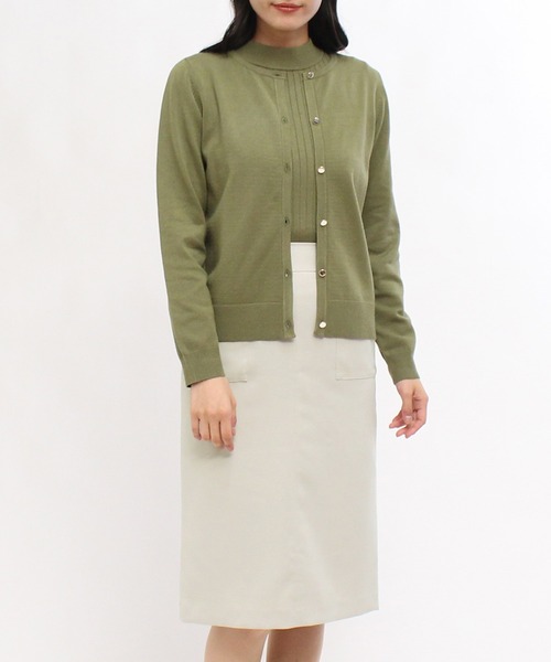 TRUDEA（トルディア）の「ポケ付きバックスリットタイトスカート（スカート・レディース・グレー/グレイッシュベージュ/ブラック・MEDIUM/LARGE/SMALL/X-SMALL）」の17枚目の写真