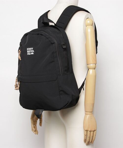 KRIFF MAYER（クリフメイヤー）の「KRIFF MAYER はっ水加工 リュックサック バックパック  男女兼用（バックパック/リュック・メンズ・ベージュ/カーキ/ブラック・FREE）」の12枚目の写真
