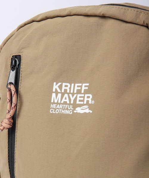 KRIFF MAYER（クリフメイヤー）の「KRIFF MAYER はっ水加工 リュックサック バックパック  男女兼用（バックパック/リュック・メンズ・ベージュ/カーキ/ブラック・FREE）」の11枚目の写真