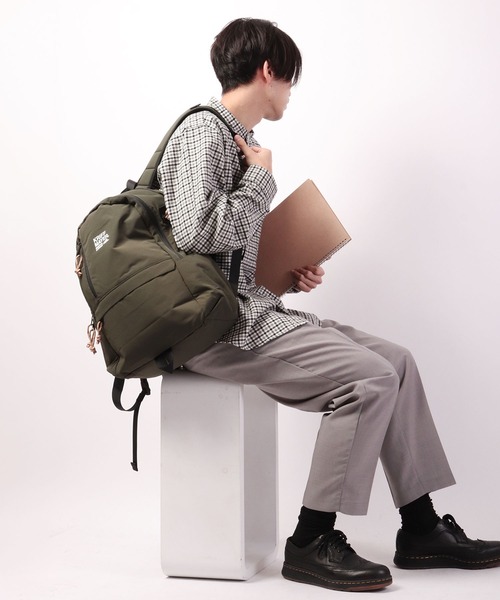 KRIFF MAYER（クリフメイヤー）の「KRIFF MAYER はっ水加工 リュックサック バックパック  男女兼用（バックパック/リュック・メンズ・ベージュ/カーキ/ブラック・FREE）」の16枚目の写真