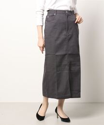起毛カツラギタイトロングスカート