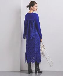 UNITED ARROWS | ＜UNITED ARROWS＞BROCHE LACE スカート B(スカート)
