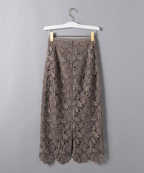 UNITED ARROWS（ユナイテッドアローズ）の「＜UNITED ARROWS＞BROCHE LACE スカート B◆（スカート・レディース・ダークグレー/ロイヤルブルー・40/38/36/34）」の11枚目の写真