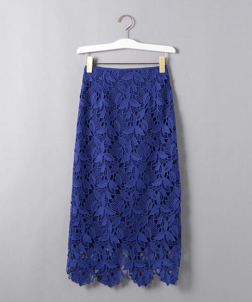 UNITED ARROWS（ユナイテッドアローズ）の「＜UNITED ARROWS＞BROCHE LACE スカート B◆（スカート・レディース・ダークグレー/ロイヤルブルー・40/38/36/34）」の17枚目の写真