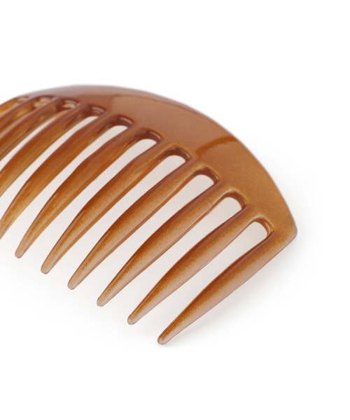 ANEMONE（アネモネ）の「クリアカラービッグコーム（その他ヘアアクセサリー・レディース・ブラウン/グレー/グリーン・FREE）」の7枚目の写真