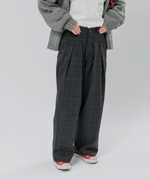 MUHET（ミュエータ）の「アソートチェックパンツ（その他パンツ・レディース・チャコールグレー/ブラウン/グリーン・SMALL/MEDIUM/X-LARGE）」の15枚目の写真