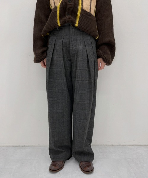 MUHET（ミュエータ）の「アソートチェックパンツ（その他パンツ・レディース・チャコールグレー/ブラウン/グリーン・SMALL/MEDIUM/X-LARGE）」の8枚目の写真