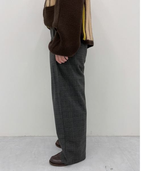 MUHET（ミュエータ）の「アソートチェックパンツ（その他パンツ・レディース・チャコールグレー/ブラウン/グリーン・SMALL/MEDIUM/X-LARGE）」の9枚目の写真
