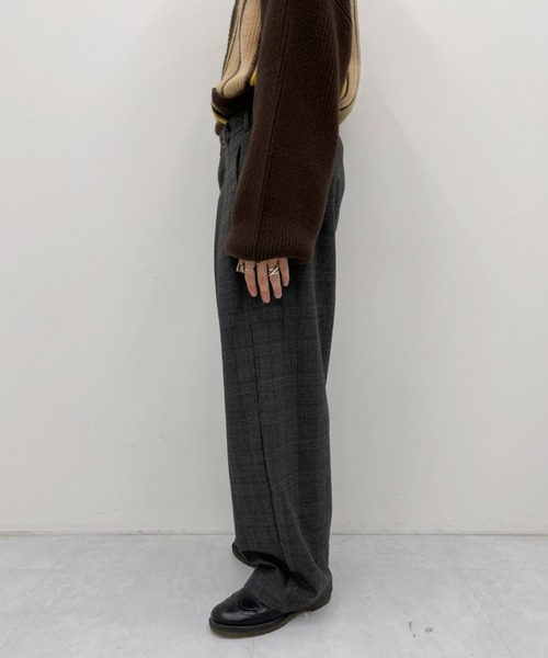 MUHET（ミュエータ）の「アソートチェックパンツ（その他パンツ・レディース・チャコールグレー/ブラウン/グリーン・SMALL/MEDIUM/X-LARGE）」の11枚目の写真