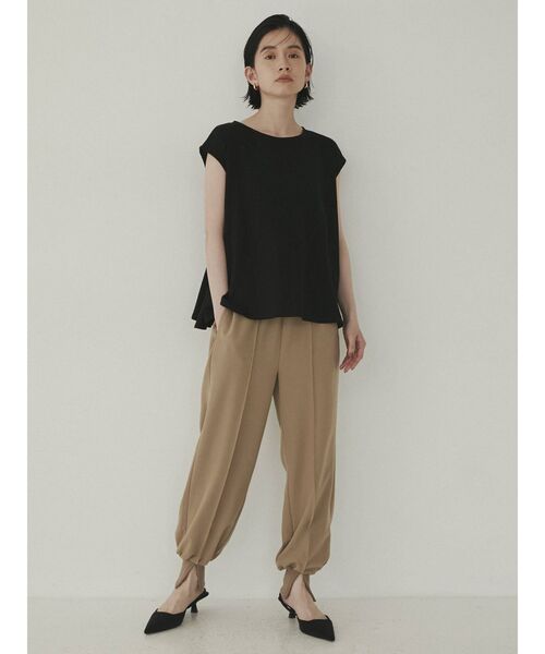 COTORICA(コトリカ)の「【THE DAYZ TOKYO】センタースリットジョグパンツ(その他パンツ・レディース・ブラック/ベージュ/ブラウン・SMALL/MEDIUM)」の8枚目の写真