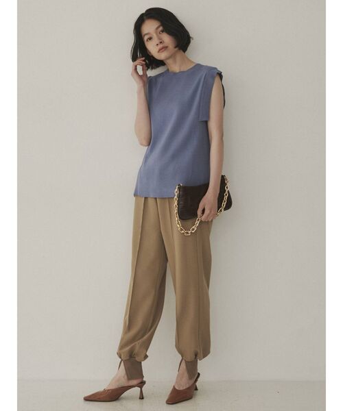 COTORICA(コトリカ)の「【THE DAYZ TOKYO】センタースリットジョグパンツ(その他パンツ・レディース・ブラック/ベージュ/ブラウン・SMALL/MEDIUM)」の12枚目の写真