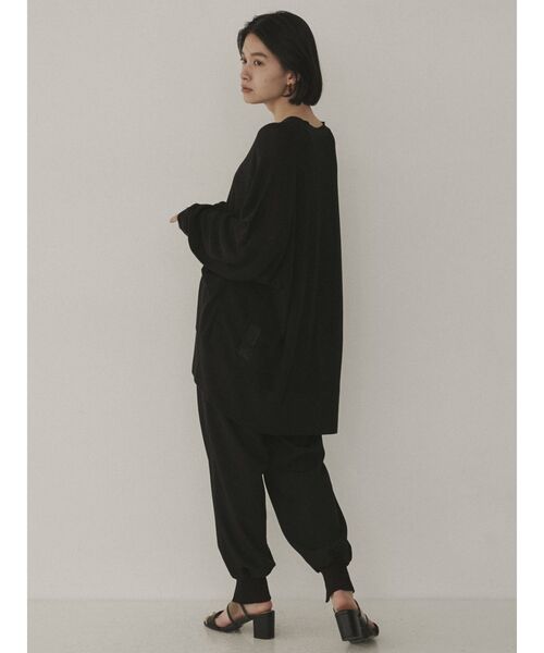 COTORICA(コトリカ)の「【THE DAYZ TOKYO】センタースリットジョグパンツ(その他パンツ・レディース・ブラック/ベージュ/ブラウン・SMALL/MEDIUM)」の16枚目の写真