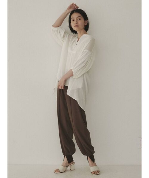 COTORICA(コトリカ)の「【THE DAYZ TOKYO】センタースリットジョグパンツ(その他パンツ・レディース・ブラック/ベージュ/ブラウン・SMALL/MEDIUM)」の14枚目の写真