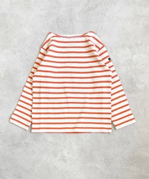 BIG FIELD | ボーダーボートネックロンT（80～150cm）(Tシャツ/カットソー)