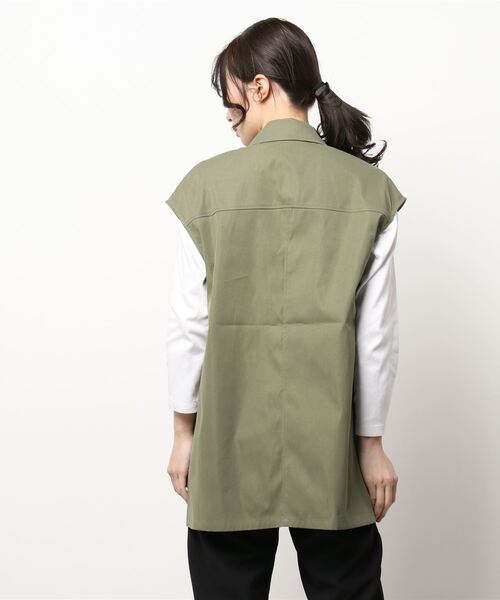 INCEDE(インシード)の「ミリタリーベスト(ベスト・レディース・カーキ/ブラック・LL/3L/M/L)」の18枚目の写真