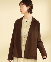 Ray BEAMS | Ray BEAMS / フロント キリカエ 1ボタン ジャケット(テーラードジャケット)