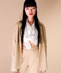 Ray BEAMS | Ray BEAMS / フロント キリカエ 1ボタン ジャケット(テーラードジャケット)