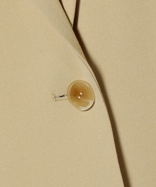 Ray BEAMS（レイビームス）の「Ray BEAMS / フロント キリカエ 1ボタン ジャケット（テーラードジャケット・レディース・ダークブラウン/クリーム・1/0）」の9枚目の写真