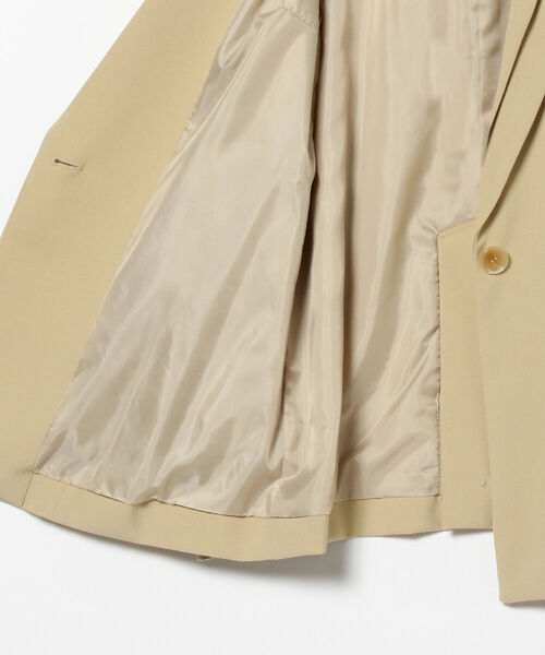 Ray BEAMS（レイビームス）の「Ray BEAMS / フロント キリカエ 1ボタン ジャケット（テーラードジャケット・レディース・ダークブラウン/クリーム・1/0）」の7枚目の写真